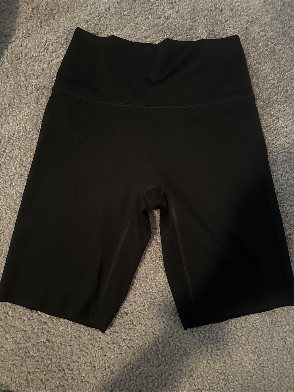Aerie OFFLINE High-Waist Black Women's Bike Shorts - 9”